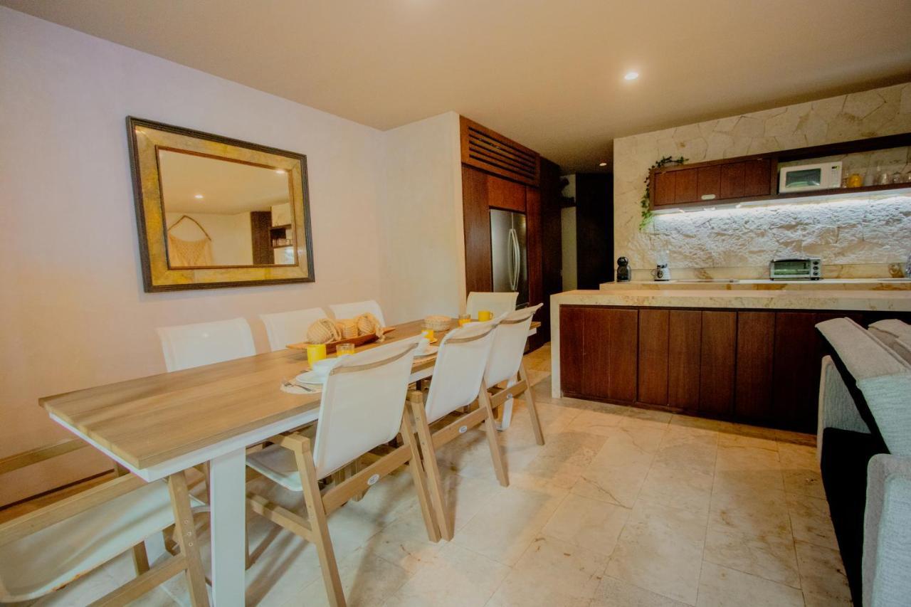 Ideal 4 Groups Aldeazama 2Br 10Pax Apt Papaya Playa Tulum Bagian luar foto