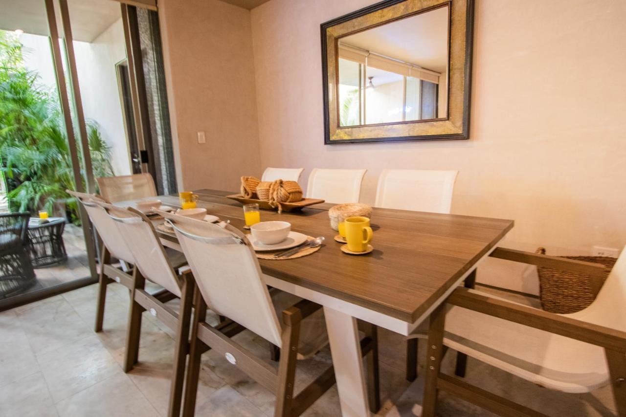 Ideal 4 Groups Aldeazama 2Br 10Pax Apt Papaya Playa Tulum Bagian luar foto
