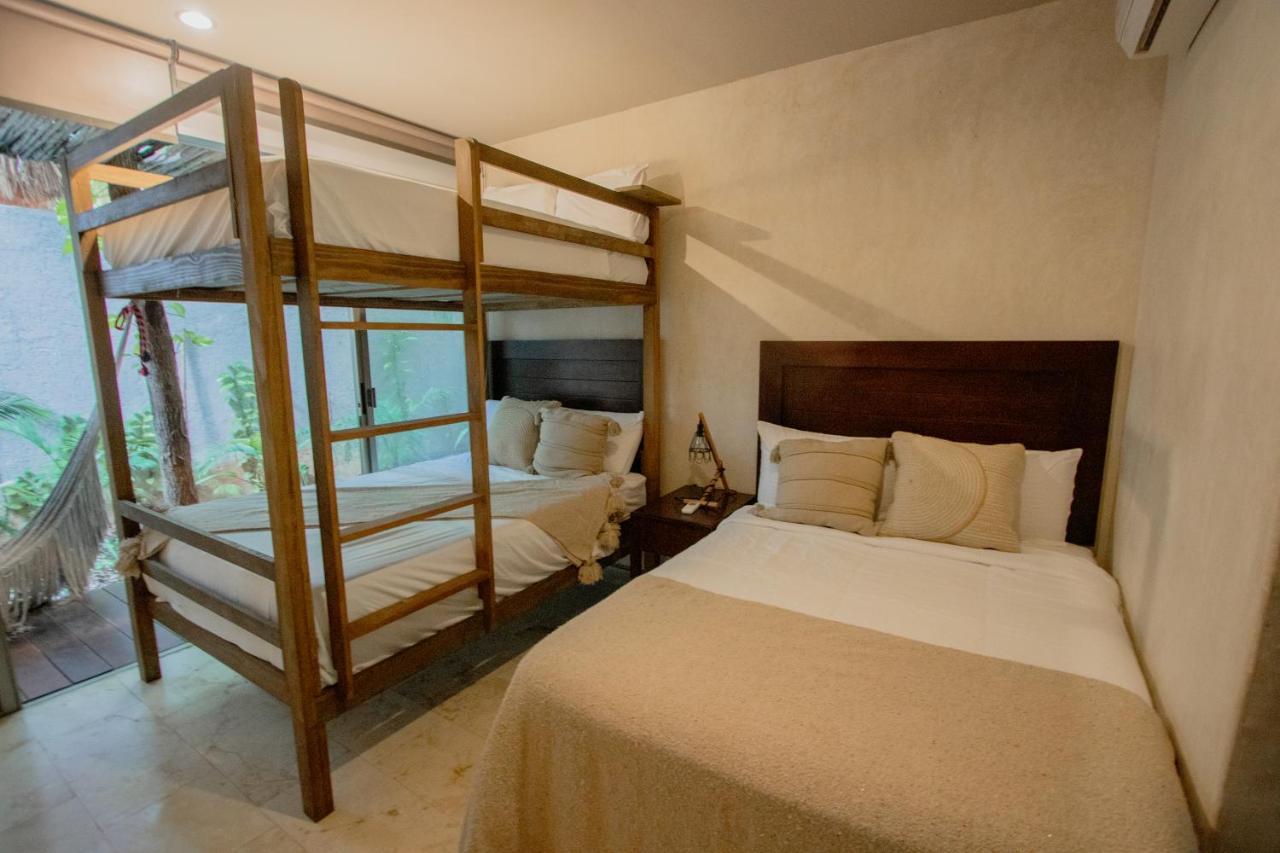 Ideal 4 Groups Aldeazama 2Br 10Pax Apt Papaya Playa Tulum Bagian luar foto